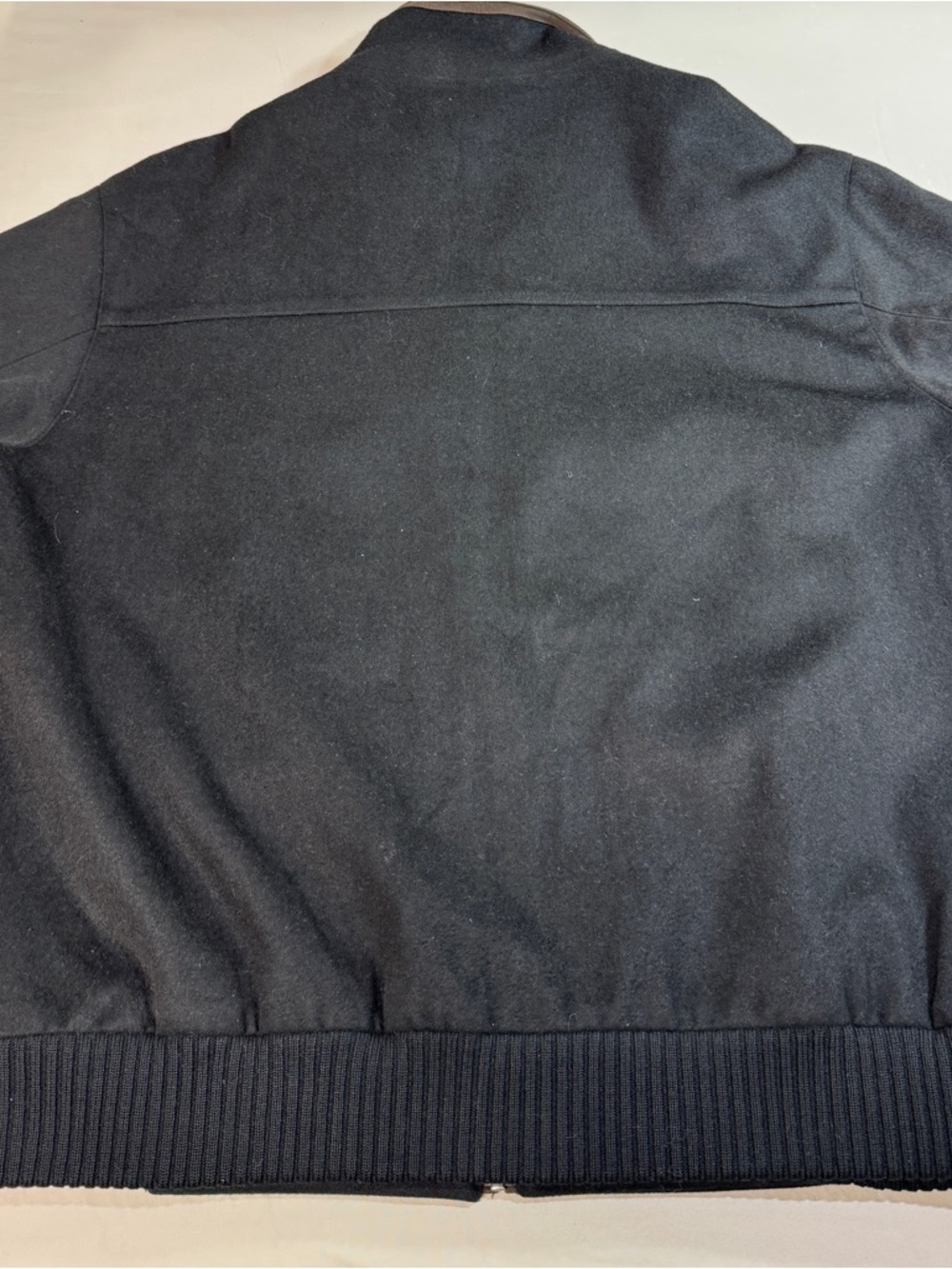 Peter Millar Westport Jacket Mens XL Black Crown Cashmere Wool Lined Full Zip - Picture 7 of 7